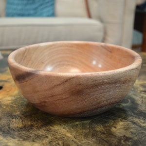Silky Oak Decorative Wooden Bowl