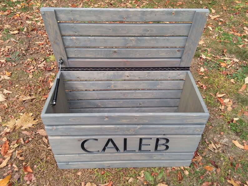 PERSONALIZED Toy Box Wooden Toy Chest Toy Box Wooden Chest Etsy