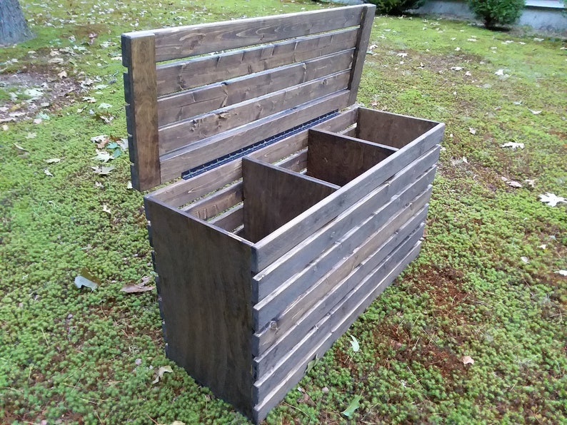 Laundry Hamper Basket Farmhouse Rustic Crate Three Etsy UK