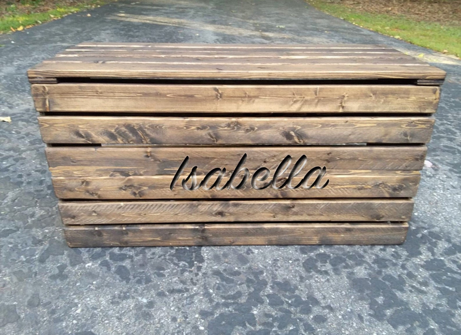 PERSONALIZED Toy Box Wooden Toy Chest Toy Box Wooden Chest Etsy