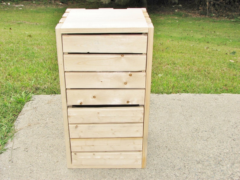 Download Wood Crate Rustic Drawer Almost any Color you want | Etsy