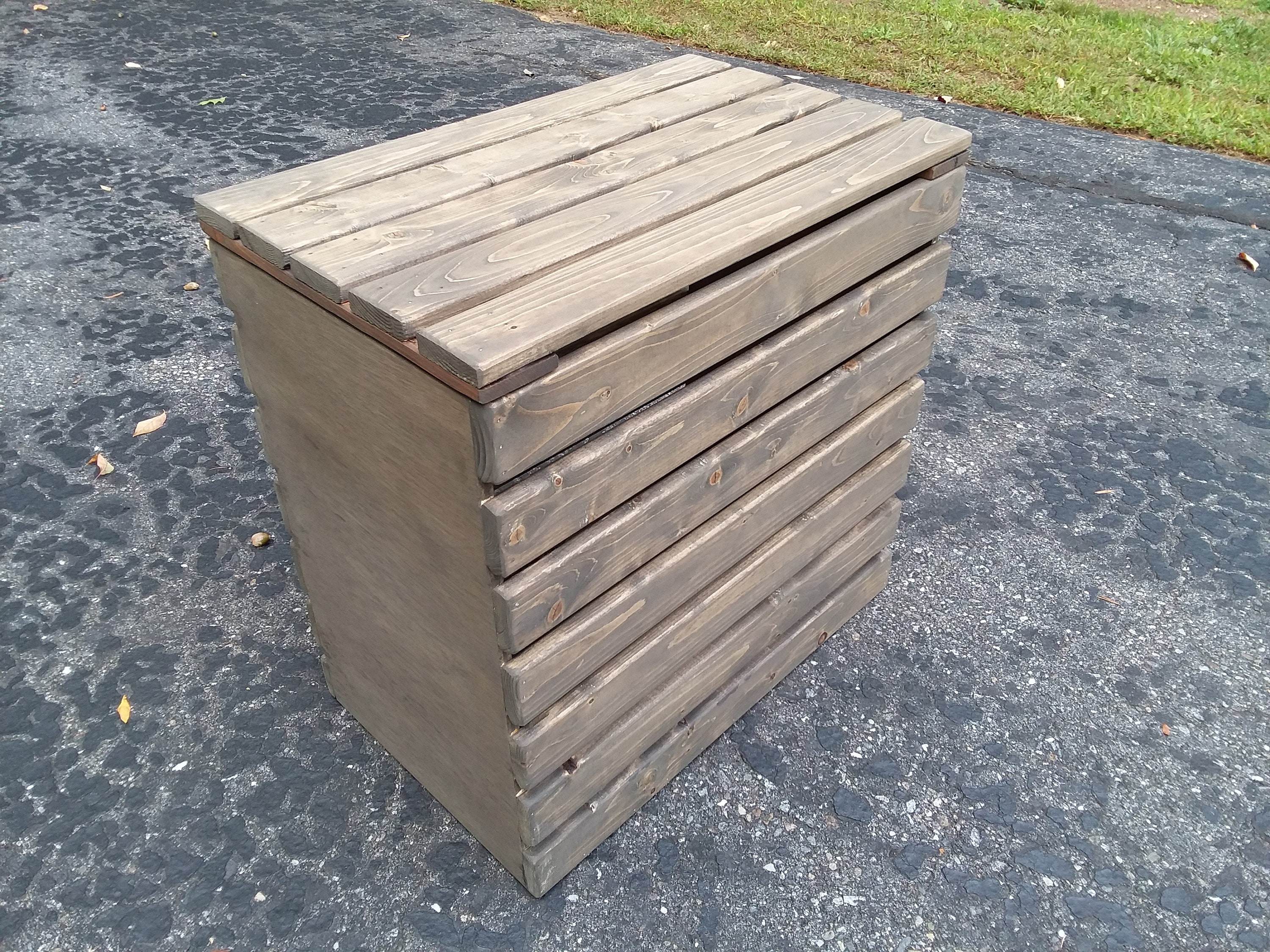 Cesta de lavandería cesta casa de campo rústica caja dos | Etsy