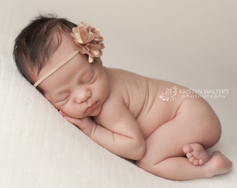 Beige Headbands, Beige Headband, Beige Baby Headbands, Beige Newborn Headbands, Large Beige Headband, Big Beige Headbands