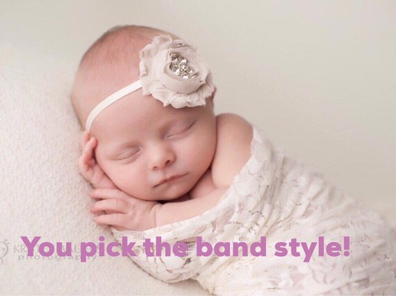 newborn flower headbands