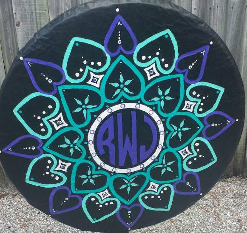 Jeep accessories mandalas made to order monogrammed make a | Etsy