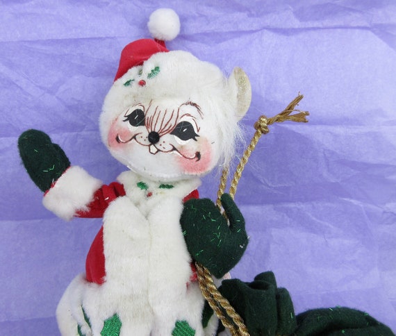 vintage annalee christmas mouse
