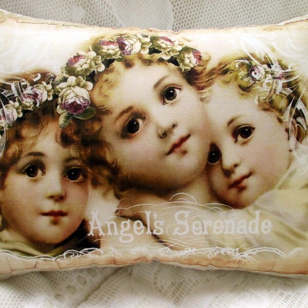 Angel Pillow Etsy
