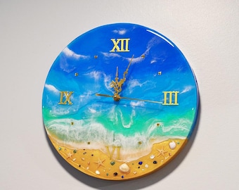 Blue Ocean Wall Clock