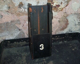 Vintage Leather Belt Walkie Talkie Holder Workman Construction Worker Radio