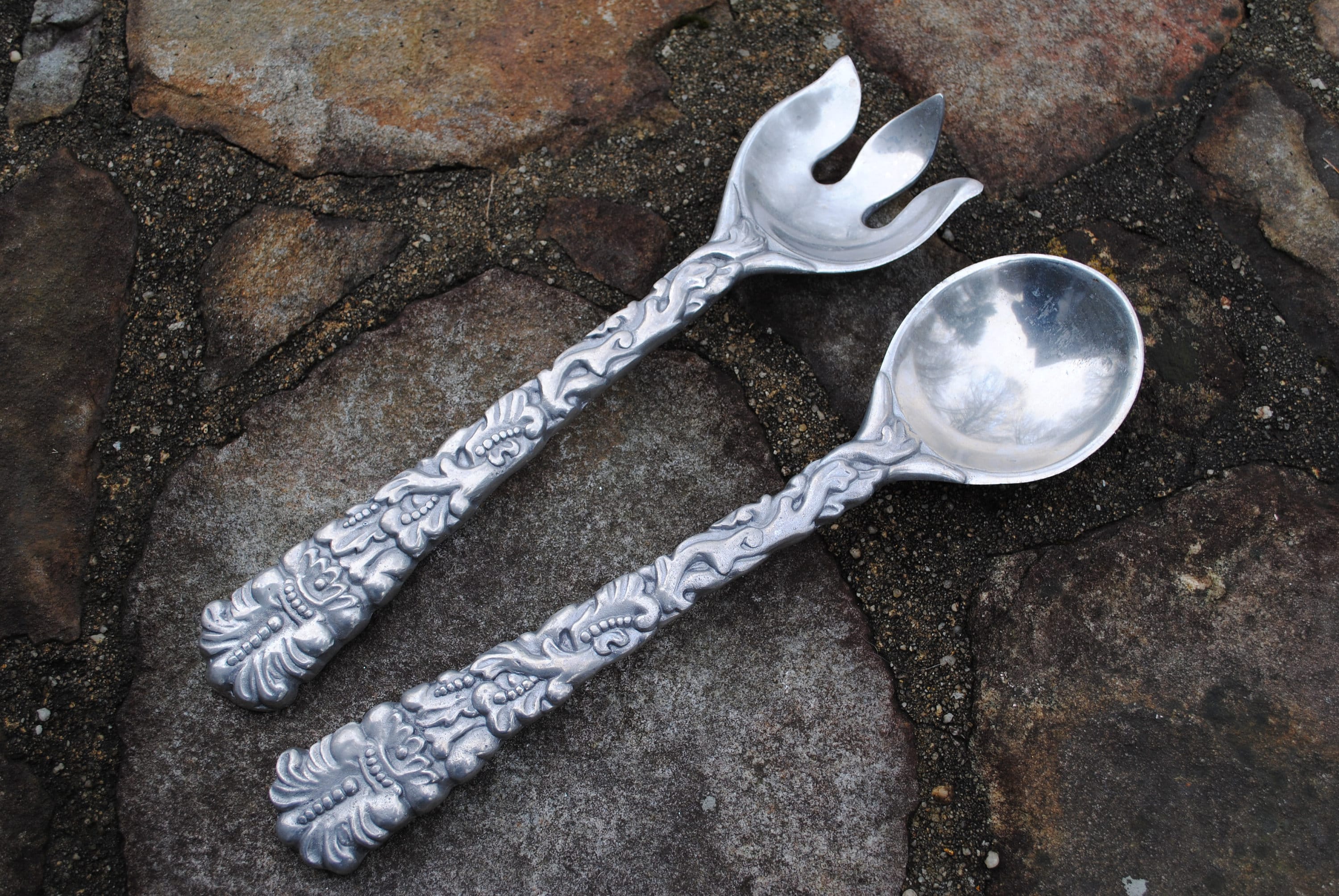 Vintage Set of Charter Club Casuals Large Utensils Country Chateau