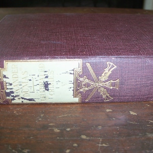 Antique 1910 Derues La Constatin Book Hardcover Reading Rare Book *