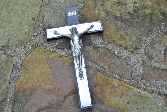 INRI】キリスト 壁飾り 置物 骨董品 INRI 十字架 十字架 イエス 神