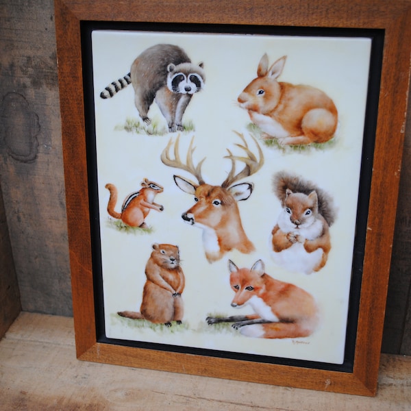 Hand Painted Ceramic Tiles - Etsy