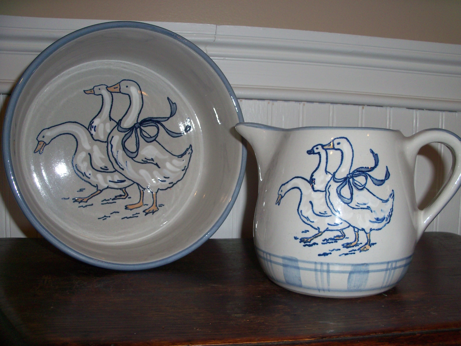 Louisville Stoneware Gaggle Of Geese