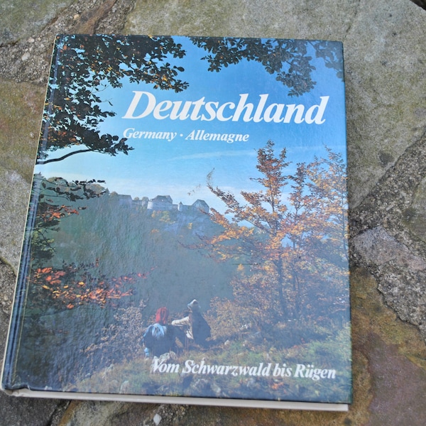 Deutschland Germany Book Hardcover 1977