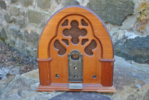 Vintage Radio Display Cathedral Thomas Collectors Edition 1989 - Etsy