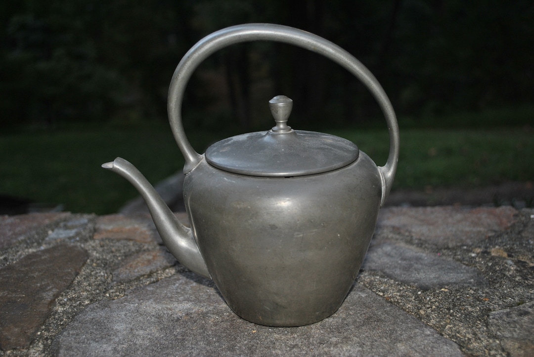 Vintage Concord Pewter Teapot Kettle Kitchen Etsy