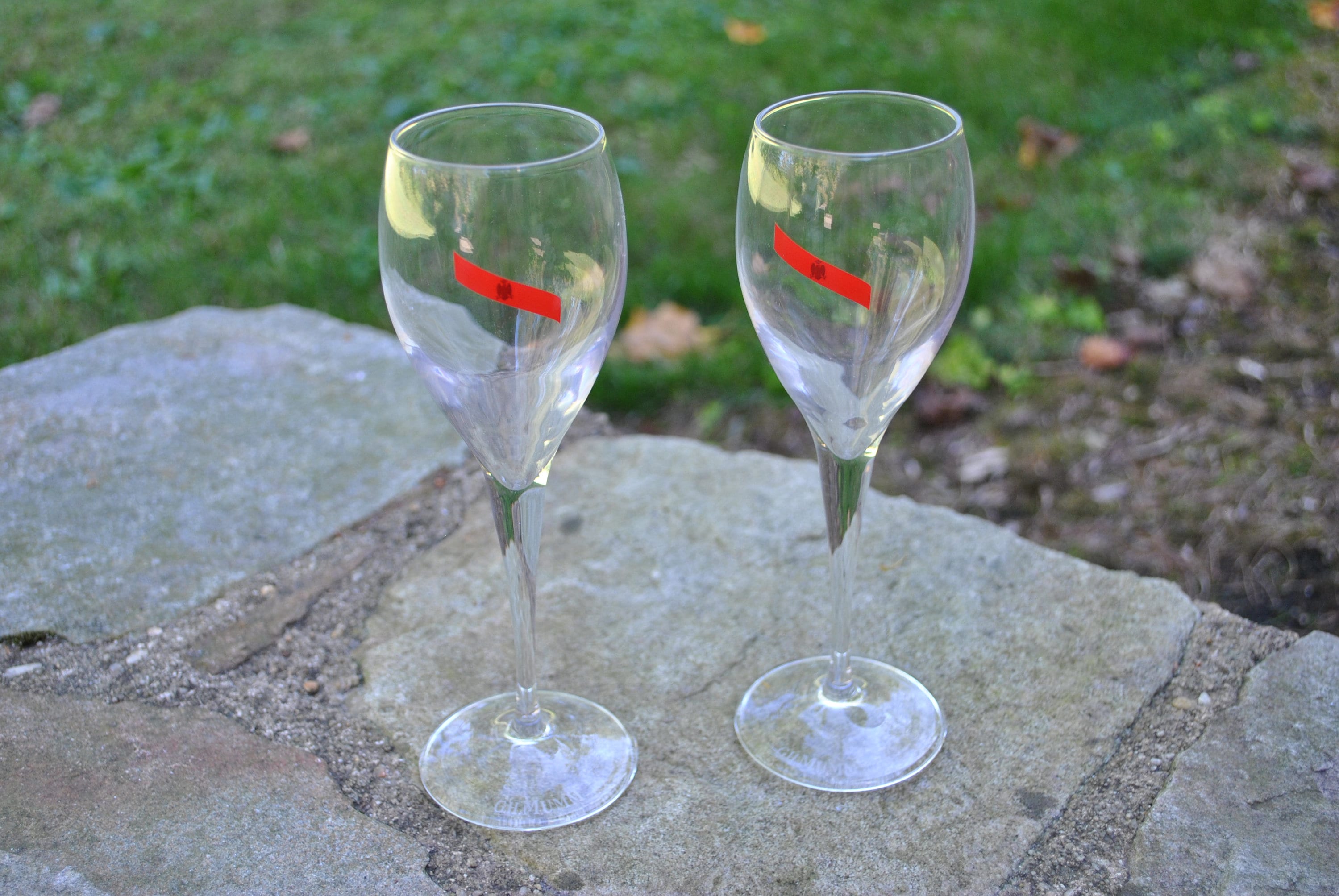 G. H. Mumm Champagne Glass Pair France - Etsy