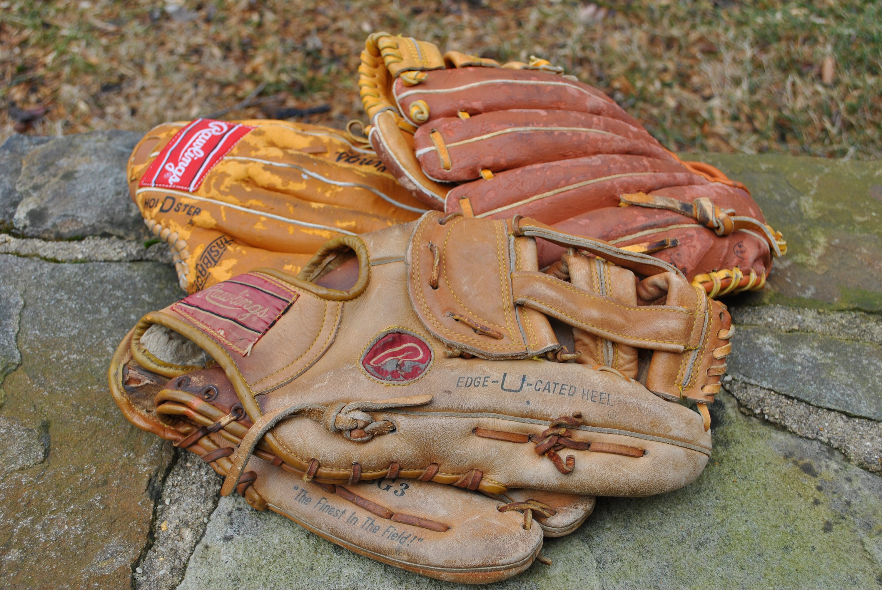 Team Sports retro Baseball glove bar sport gear man cave display game