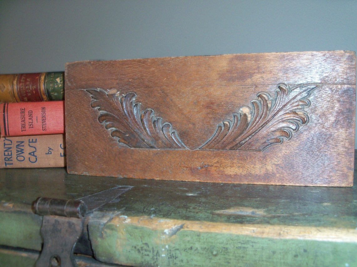 Antique Architectural Raised Relief Plaster Casting Mold by Etsy