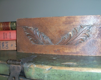 Antique Architectural Raised Relief Plaster Casting Mold by Joachim Jungwirth Incredibly Rare