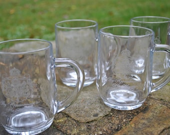 By Appointment to His Majesty The King of Sweden Set of 4 Glasses Mugs Barware Coffee