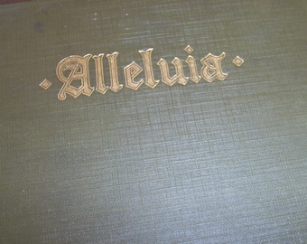 Antique Church Songs Music Book 1920 Prayer Hymnal