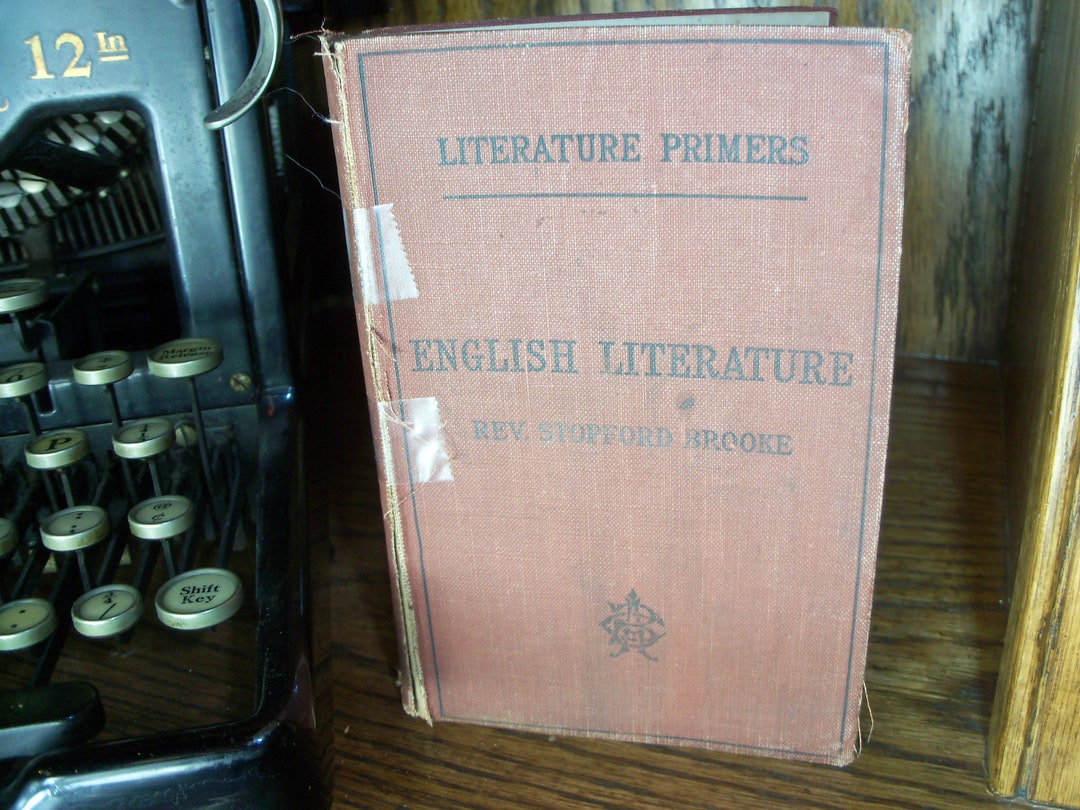 Antique 1900 English Literature Book Primers Reading Small Etsy