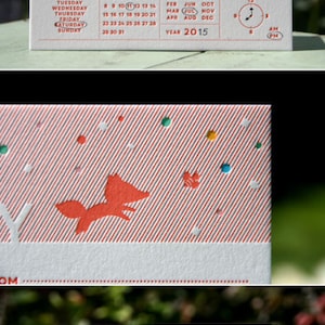 5 Fill-in invitations Letterpress