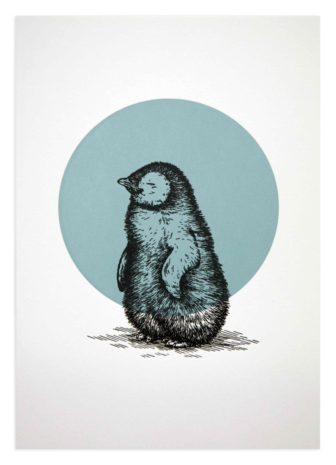 Letterpress poster Etsy