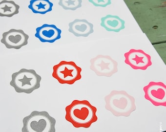 Sluitzegels / Stickers