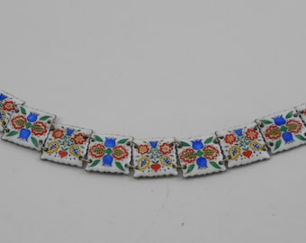 Broche Ancienne En Argent Sterling 925 - Forme De Rose - Fabriquée Au Mexique - Occasion Bon État