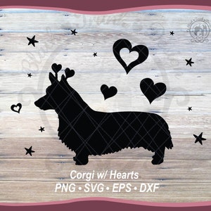 Corgis Hund Valentinstag SVG Herz Shirt Vektorgrafik | Niedliche Liebe Saison Hund Schnittdatei | Haustier-Liebhaber-Mamma-Papa-Hundebesitzer-Sweatshirt-Design