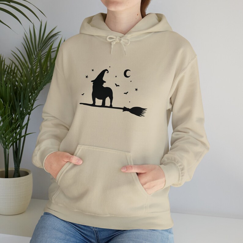 Dog Halloween SVG Bulldog Spooky Witchy Shirt Graphic Silhouette | Cute ...