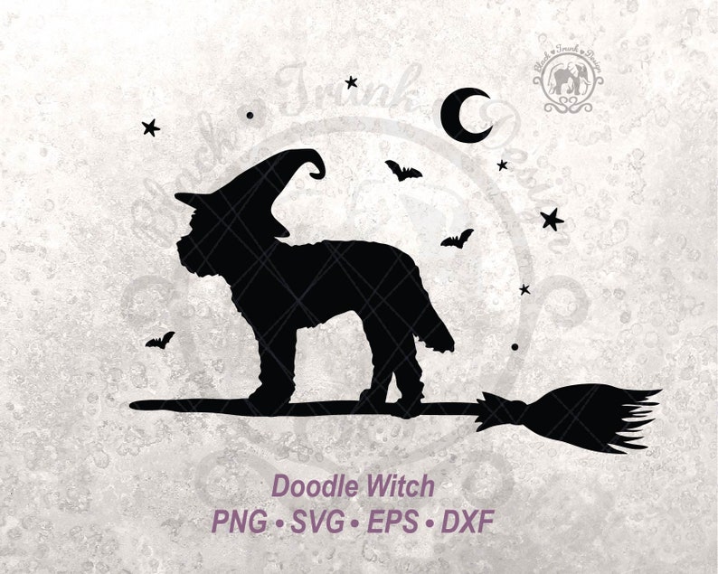 Labradoodle SVG Spooky Halloween Witchy Doodle Shirt Graphic | Cute ...