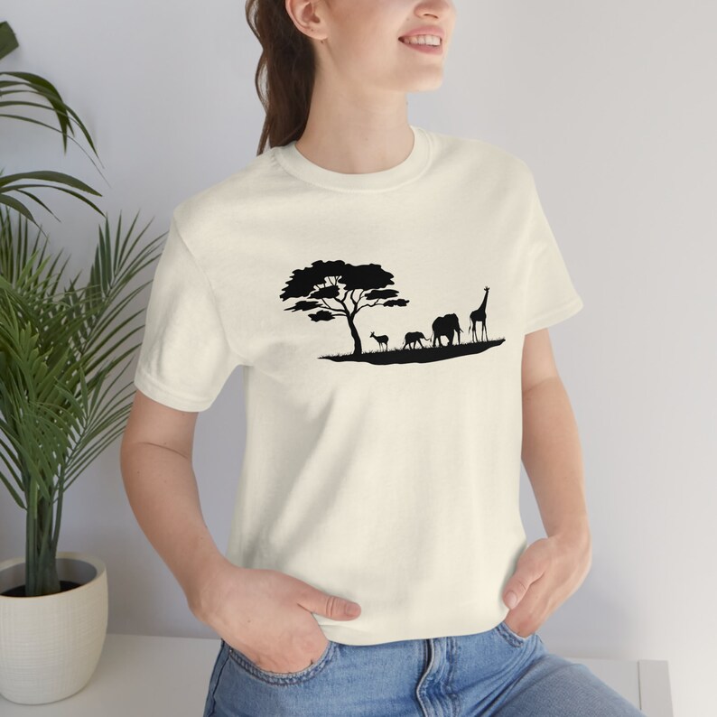 60 Safari Africa Silhouette Animal SVG Bundle Africa Scene Safari ...