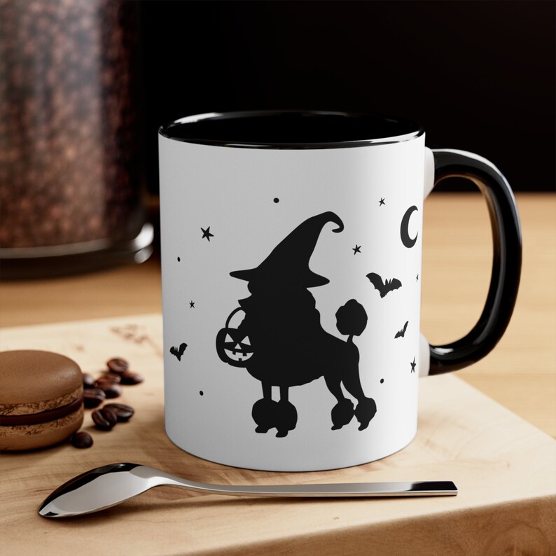 Pumpkin Halloween Dog SVG Spooky Poodle Witch Shirt Graphic Cute Fall ...