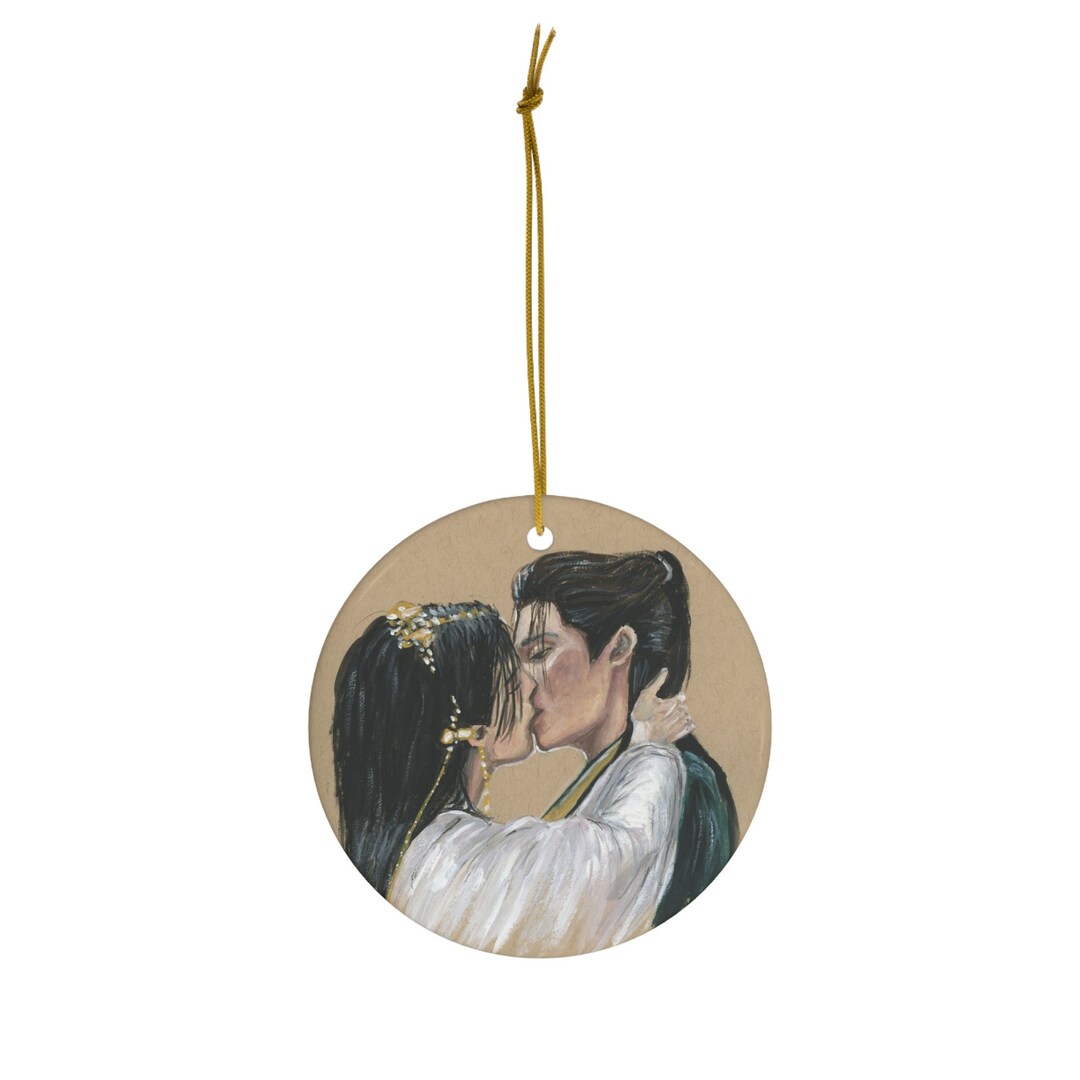 Tantai Jin & Li Susu Kiss Ornament, Till the End of the Moon ...