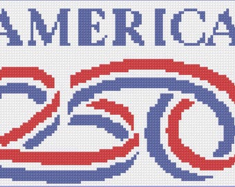 America 250th Needlepoint 13 Count Canvas