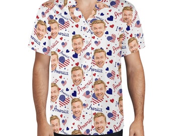 Men's All Over Print Casual Hawaiian Shirt