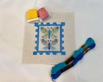 Butterfly Needlepoint Canvas