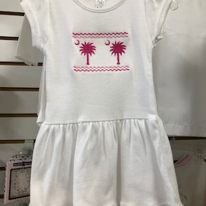 South Carolina Palmetto Tree Children&#39;s Dress