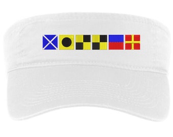 Nautical Flag Visor