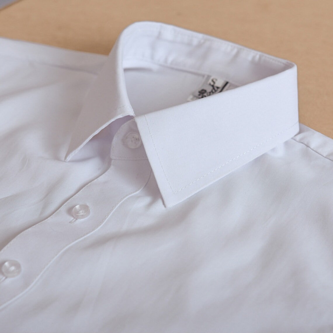 White / Black Oxford Dickies Fake Shirt Collar For Men F67 | Etsy