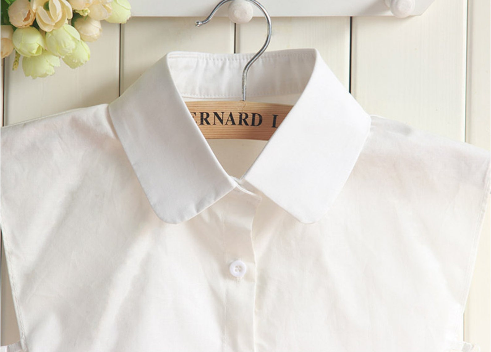 Fake Dickie Collar Half Shirt Cotton Collar F50 Etsy