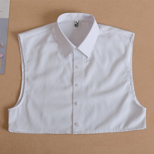 Black Oxford Dickies Fake Shirt Collar 