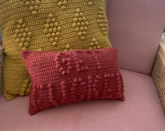 CROCHET PILLOW PATTERN- Get Fucked Crochet Pillow Pattern