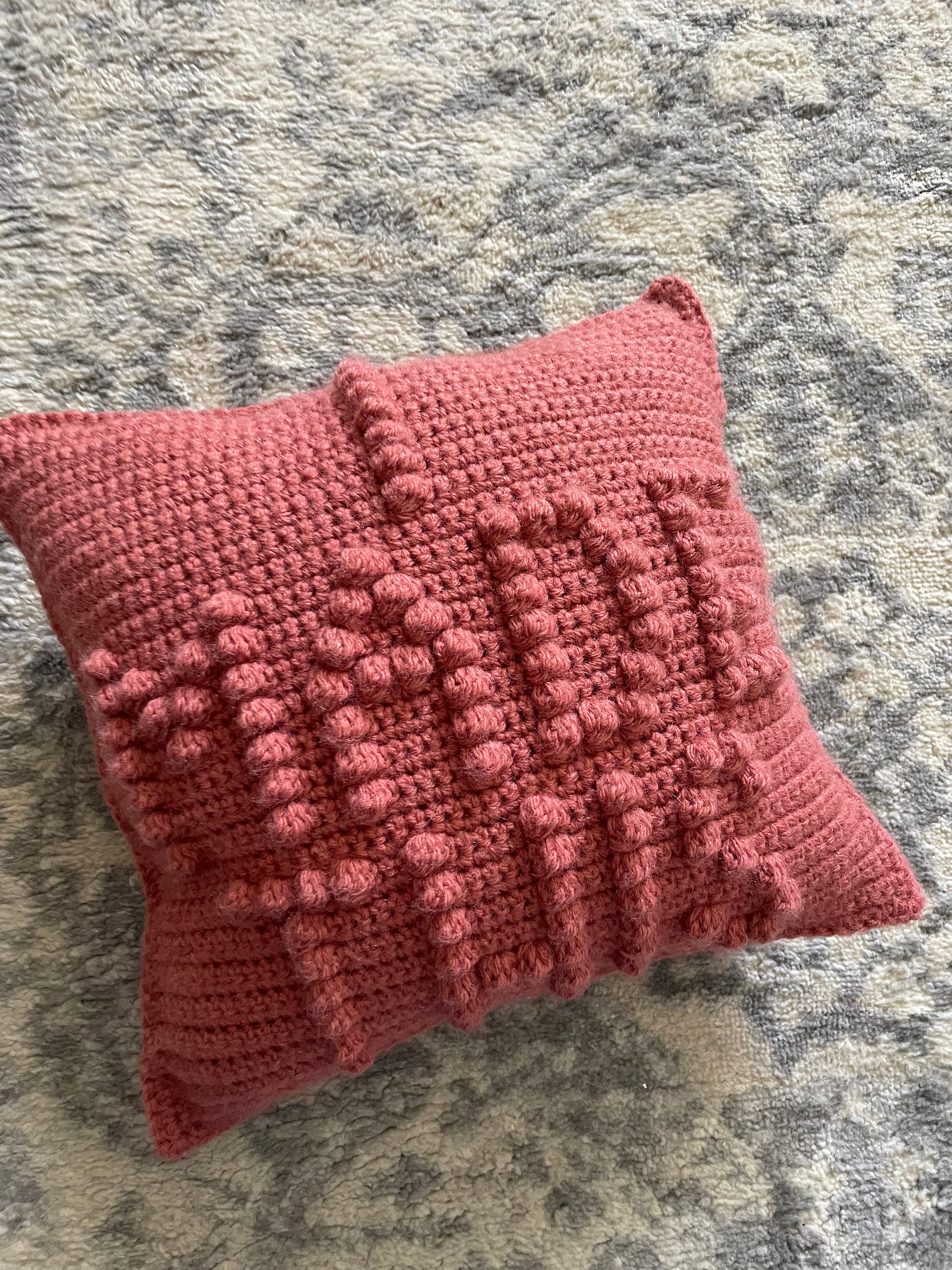 CROCHET PILLOW PATTERN I Made This Crochet Pillow Crochet - Etsy