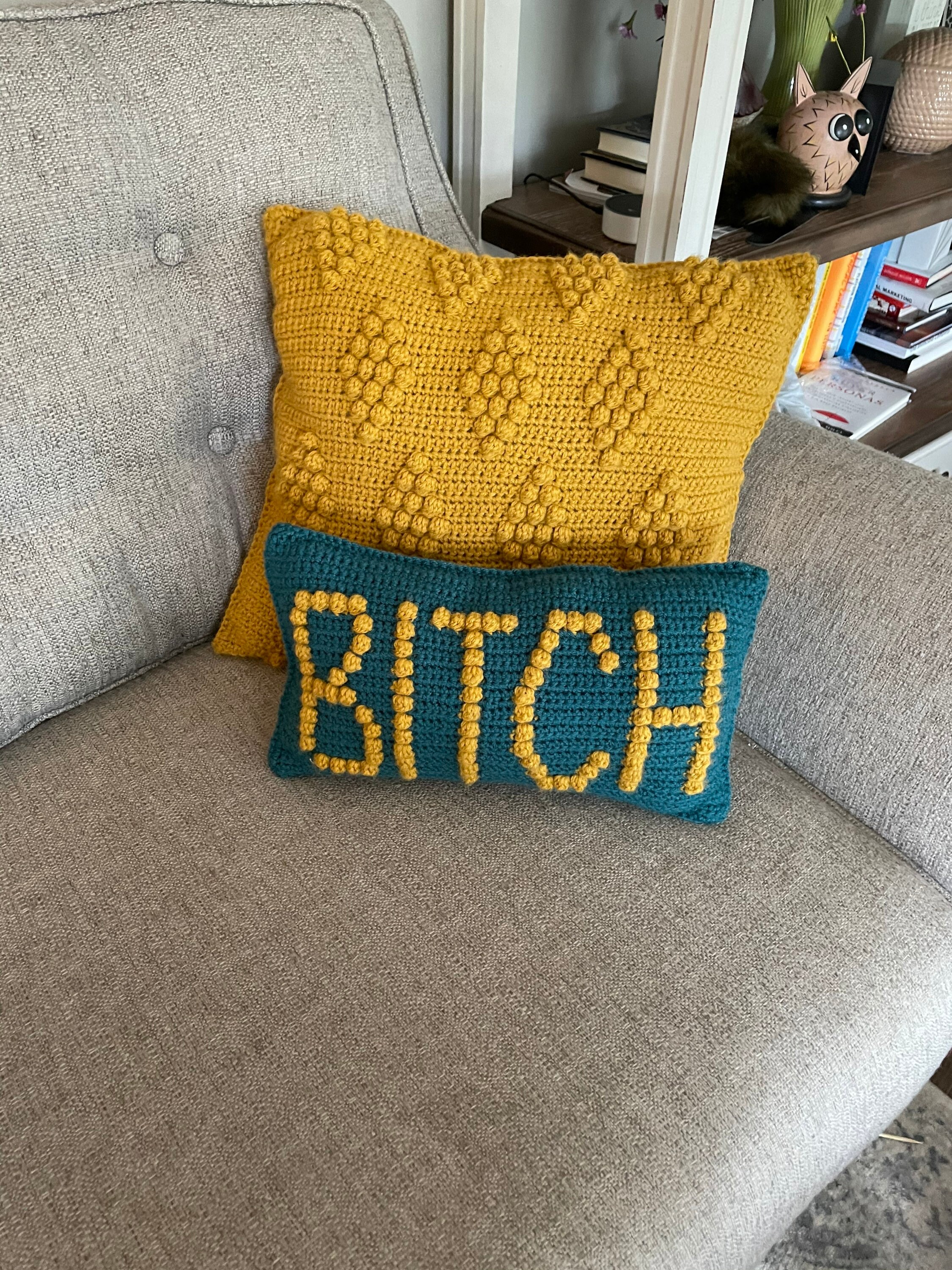 CROCHET PATTERN BUNDLE Curse Word Bobble Pillows 3 Bad Word - Etsy