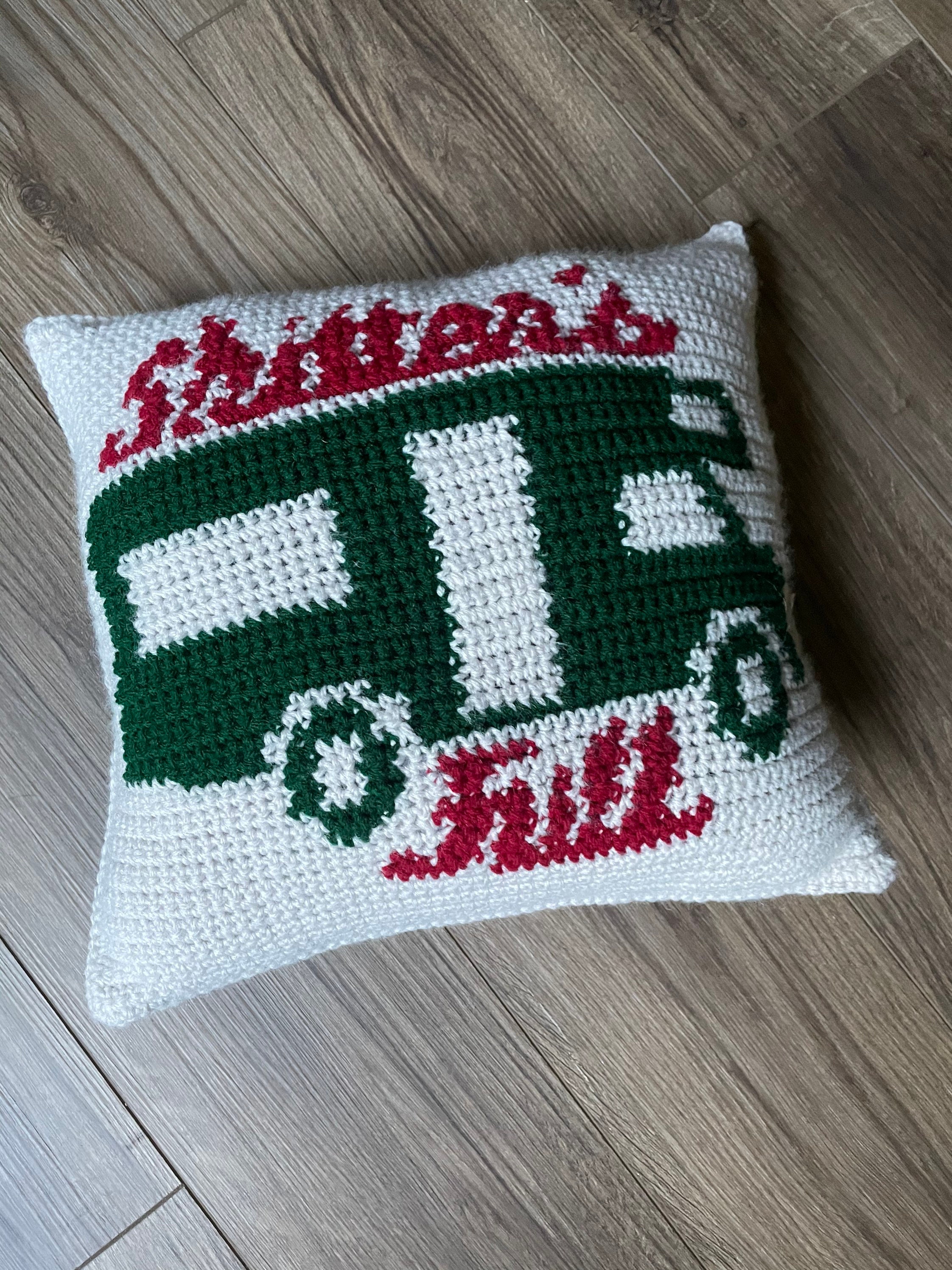 CROCHET PATTERN Shitter's Full Pillow Christmas Vacation | Etsy